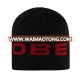 OEM ODM High Quality Factory Sale Black Custom Flat Embroidered Beanie Hip Hop